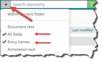 adding program report numbers to a search