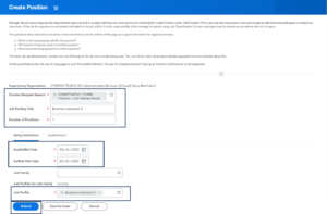 Hiring Restrictions page