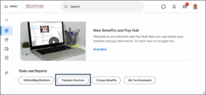 payment elections button