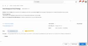 Select Background Package. 