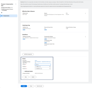 Propose Compensation Hire